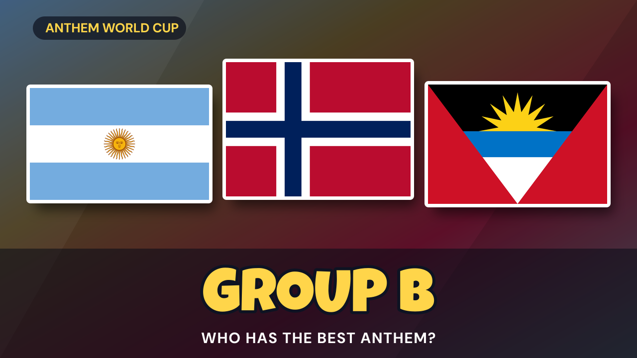 Group B — FlagDash Anthem World Cup 2026