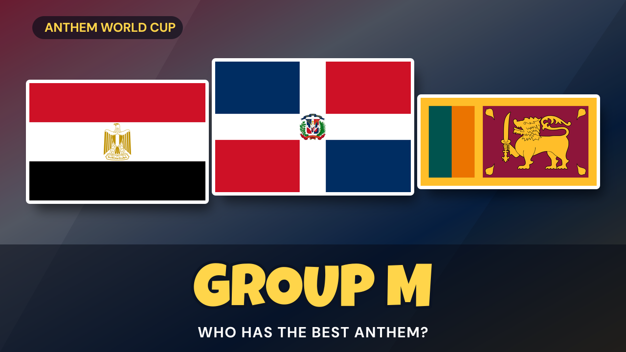 Group M — FlagDash Anthem World Cup 2026