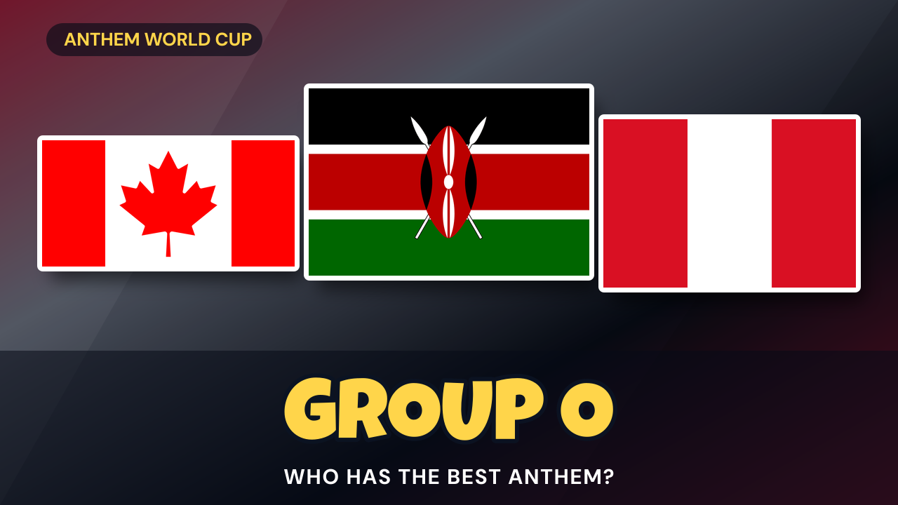 Group O — FlagDash Anthem World Cup 2026