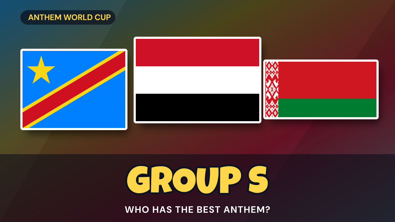 Group S — FlagDash Anthem World Cup 2026