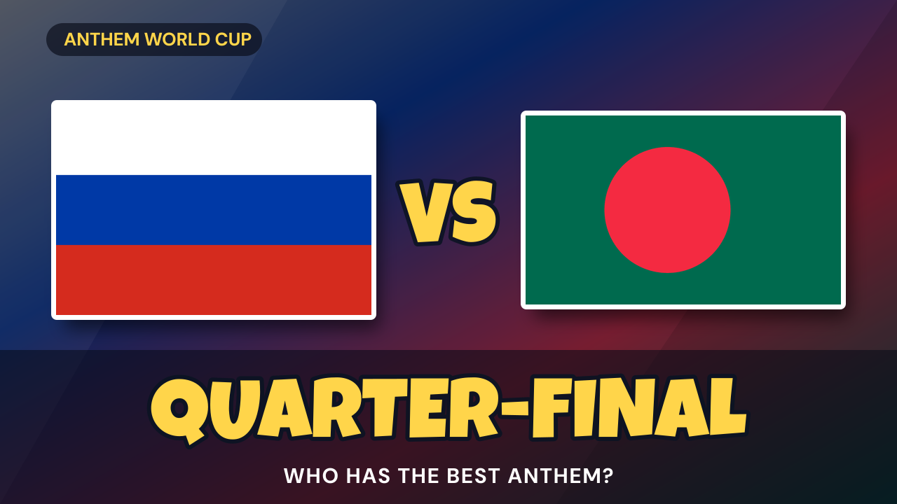 Quarter-final 1 — FlagDash Anthem World Cup 2026