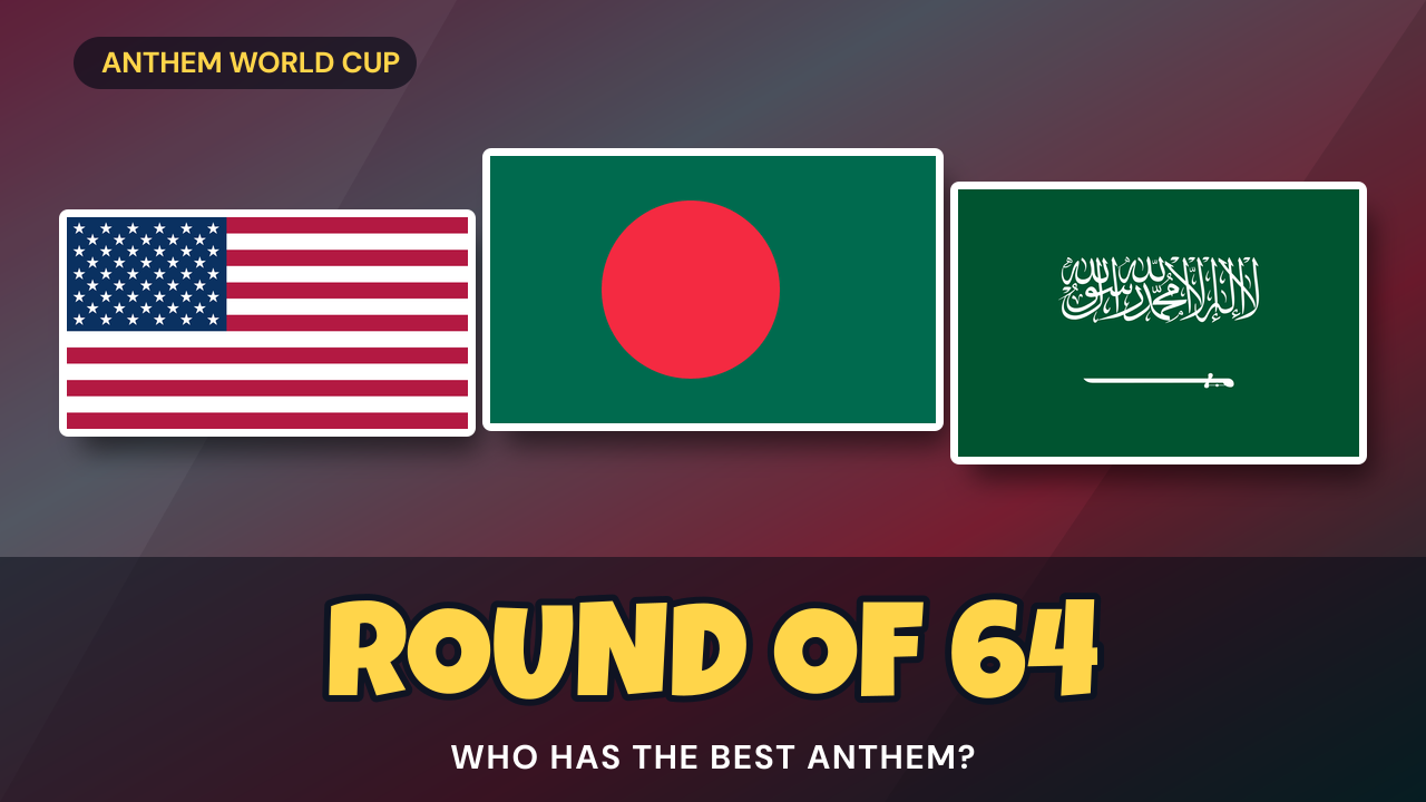 Round of 64 — Group 1 — FlagDash Anthem World Cup 2026